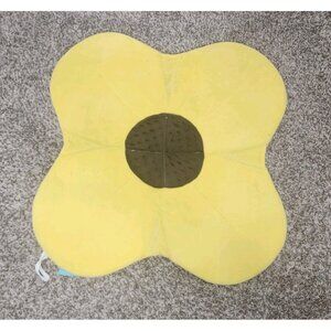 Blooming Bath Baby Bath Pillow Mat Sunflower Flower Yellow Sink
